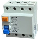 SEZ N74-40-030 4 póly, 40A, 30mA, 6kA – Zboží Mobilmania