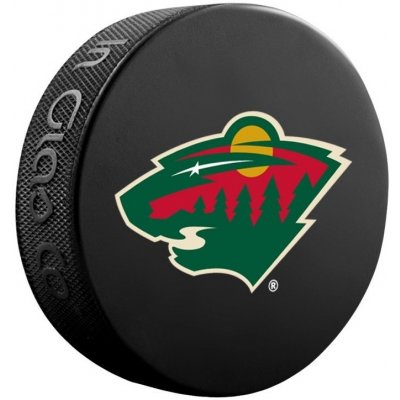 Inglasco / Sherwood NHL fanouškovský puk Logo Blister Minnesota Wild – Zboží Mobilmania
