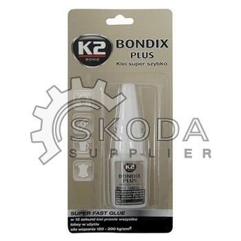 K2 BONDIX PLUS sekundové lepidlo 10g