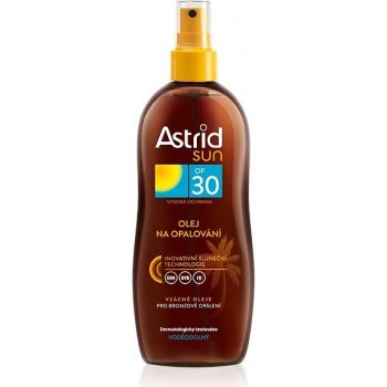 Astrid Sun olej na opalování spray SPF30 200 ml