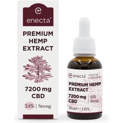 Enecta CBD Konopný olej 24% 7200 mg 30 ml