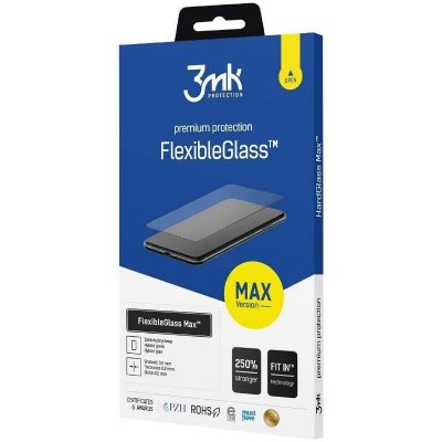 3mk FlexibleGlass Max Hybridní sklo pro Samsung Galaxy A51 SM-A515 černá 5903108226783 – Zboží Živě