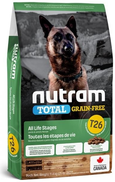 Nutram T26 Total Grain-free Lamb & Legumes Dog 11,4 kg