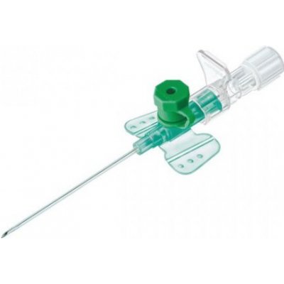 VASOVET - I.V. kanyla zelená s křidélky a s portem 18 G x 45 mm – Zboží Dáma