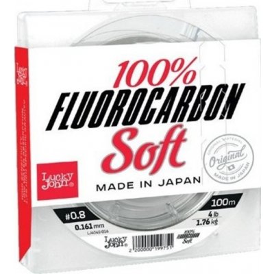 Lucky John fluorocarbon Soft 100 m 0,18 mm – Hledejceny.cz