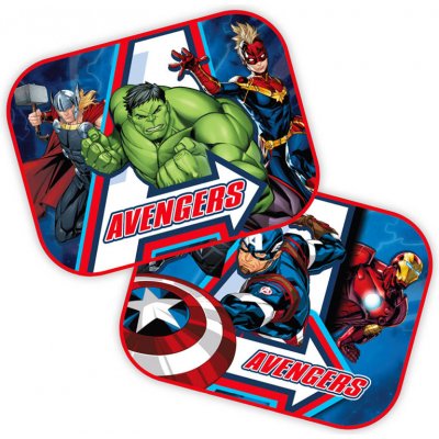 SEVEN Sluneční clona Avengers / stínítko Avengers sada 2ks – Zboží Mobilmania