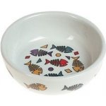 Flamingo Pet miska cat keramika color fish 375 ml – Zboží Dáma