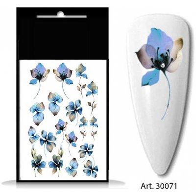 BIO nails vodolepka 30071 květy – Hledejceny.cz