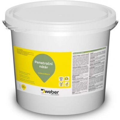 Penetrace Weber.podklad A 4 kg, cena za bal – Sleviste.cz