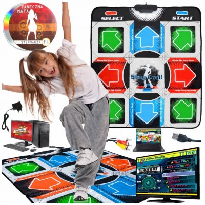 Stator Stepmania Taneční podložka na TV a počítač – Sleviste.cz