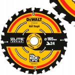 DeWALT DT10624 Pilový kotouč 165x20mm 24zubů – Sleviste.cz
