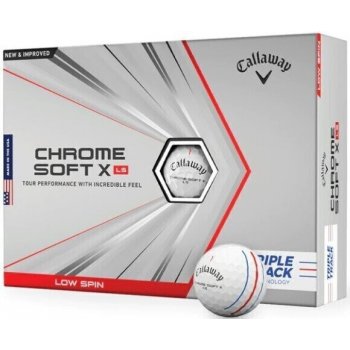 Callaway Chrome Soft X LS Triple Track Golf Balls