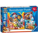 Ravensburger 050482 Tlapková patrola Hrátky v listí 3x49 dílků