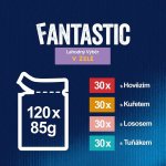 Felix Fantastic hovězí kuře losos tuňák jelly 120 x 85 g – Sleviste.cz
