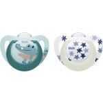 Nuk kaučuk šidítko Star Yellow – Zboží Dáma