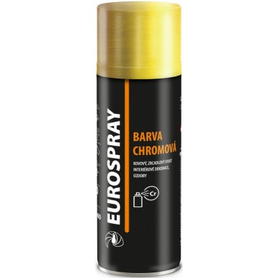 Colorlak Eurospray barva chromová AC741 zlatá lesk C0962 400 ml – Zboží Mobilmania