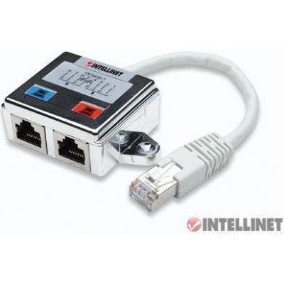 Intellinet 2-Port Modular Distributor, FTP Rozdvojka RJ45 – Hledejceny.cz