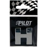 Pilot Chromované samolepící 3D písmeno (H) | LAMPA | Zboží Auto
