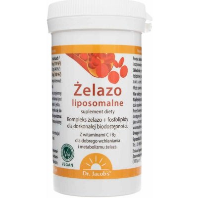 Dr. Jacob's Lipozomální železo v prášku 64 g – Hledejceny.cz