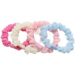 Látkové gumičky v pastelových barvách, 4 ks – Sleviste.cz