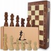 Šachy Klasické dřevěné šachy 35 cm Amazinggirl