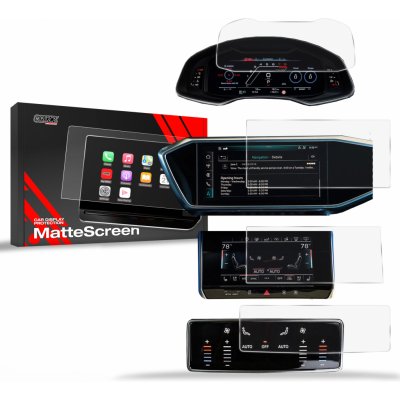 GRIZZ Protector, Ochranná fólie na display 4v1 Matte, Audi A6, C8, 2018- , Display 12,3" – Zboží Živě