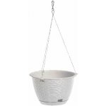 Prosperplast RATOLLA ROUND W Květináč závěsný 21,7 cm bílý – Zboží Dáma