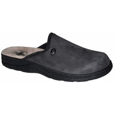 Medi Line pánské zdravotní pantofle 617 šedá – Sleviste.cz