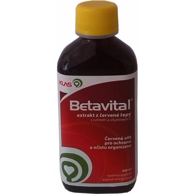 Klas Betavital extrakt z červené řepy 200 ml – Hledejceny.cz