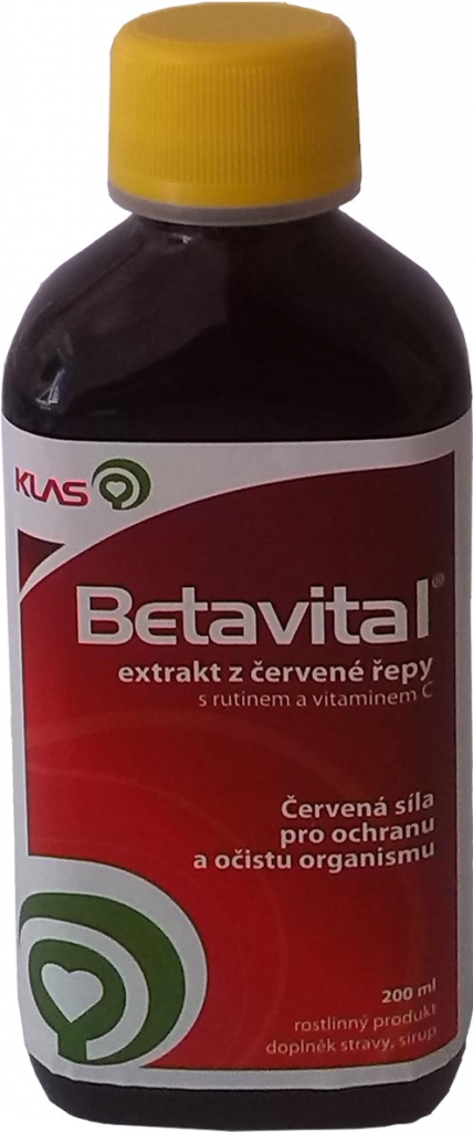 Klas Betavital extrakt z červené řepy 200 ml