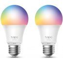 TP-Link Tapo L530E Smart žárovka E27, 8,7 W vícebarevná RGB 2 ks