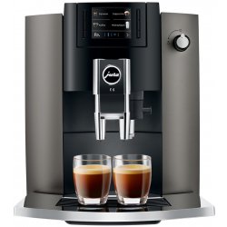 Automatický kávovar Jura E6 Dark Inox