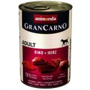 Animonda Gran Carno Original Adult hovězí maso a srdce 6 x 0,8 kg