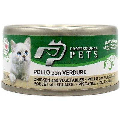 Professional Pets Naturale Cat kuře zelenina 70 g – Hledejceny.cz