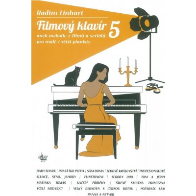 Filmový klavír 5 aneb melodie z velkých filmů pro malé pianisty Radim Linhart – Zboží Mobilmania