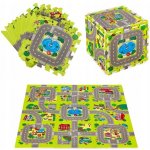 Nils Fun Dětská pěnová puzzle podložka MD02 9 dílů – Zboží Dáma