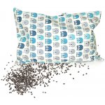 GADEO nahřívací pohankový polštářek HARRY pohankové slupky s levandulí 18x28 cm – Sleviste.cz