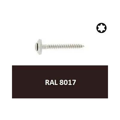 Vrut s podl. 15mm, nerez A2 4,5x35 Torx RAL8017 (Art.8790) – Hledejceny.cz