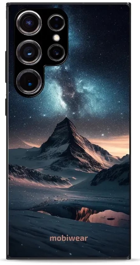 Pouzdro Mobiwear Glossy Samsung Galaxy S23 Ultra - G006G Hora s hvězdnou oblohou