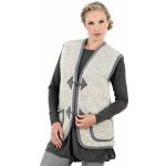 Ovčí Věci vesta z ovčí vlny na kolík přírodni – Sleviste.cz