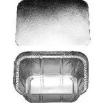 COpack - Hliníková miska / vanička ALU zapékací hranatá 250 ml s víčkem (20 ks) – Zboží Mobilmania