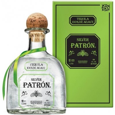 Patrón Tequila Silver 40% 0,7 l (holá láhev) – Zboží Mobilmania