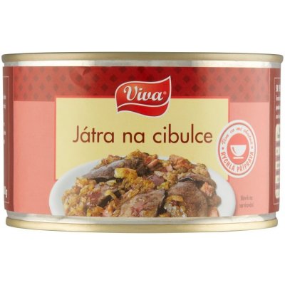 Viva jatra na cibulce se slaninou 400 g – Zboží Dáma