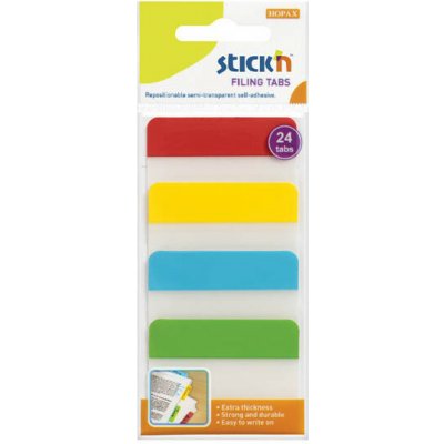 Záložky samolepicí Stick´n 38x51 mm, extra silné (4x6 líst.) – Hledejceny.cz