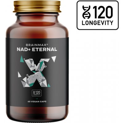 BrainMax NAD+ Eternal, 60 rostlinných kapslí – Hledejceny.cz