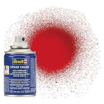 Revell Barva ve spreji akrylová lesklá - Ohnivě rudá (Fiery Red) - č. 31 – Zboží Mobilmania