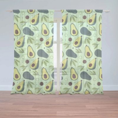 Záclony Zeď: 2 ks - 150x250 cm - Sablio – Hledejceny.cz