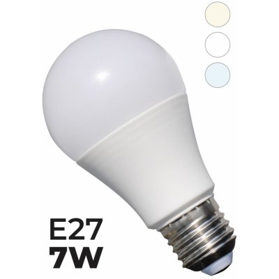 HEDA LED žárovka E27 7W Neutrální bílá 605lm – Zboží Živě