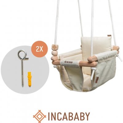 Incababy houpačka Junior Swing Cream – Zboží Dáma