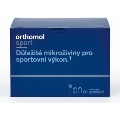 Orthomol Sport 30 lahviček + 30 kapslí + 30 tablet – Hledejceny.cz